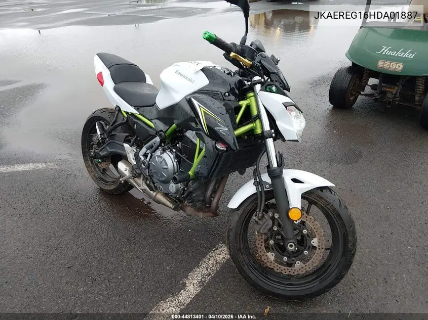 2017 Kawasaki Er650 G VIN: JKAEREG16HDA01887 Lot: 44813401