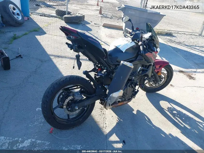 2019 Kawasaki Er400 D VIN: JKAERKD17KDA43365 Lot: 44629843