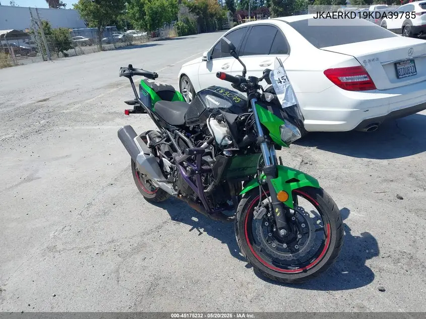 2019 Kawasaki Er400 D VIN: JKAERKD19KDA39785 Lot: 45175232