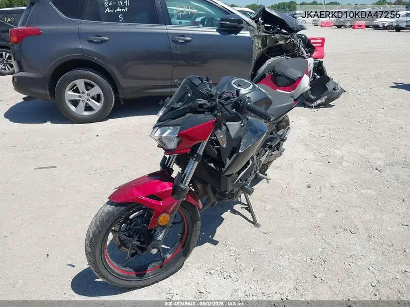 2019 Kawasaki Er400 D VIN: JKAERKD10KDA47256 Lot: 45245640