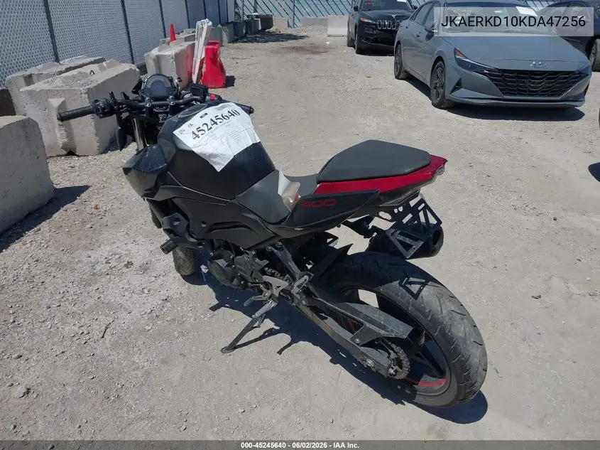 2019 Kawasaki Er400 D VIN: JKAERKD10KDA47256 Lot: 45245640