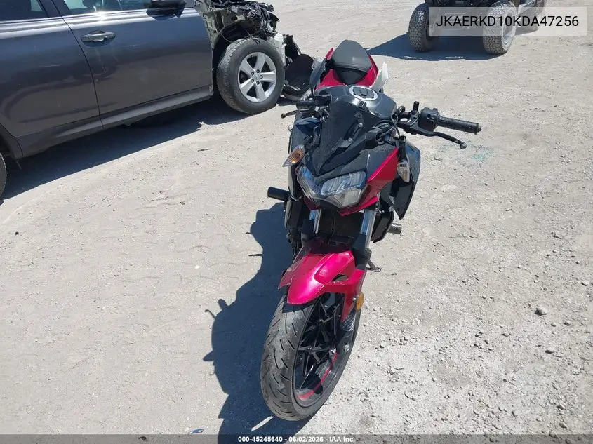 2019 Kawasaki Er400 D VIN: JKAERKD10KDA47256 Lot: 45245640