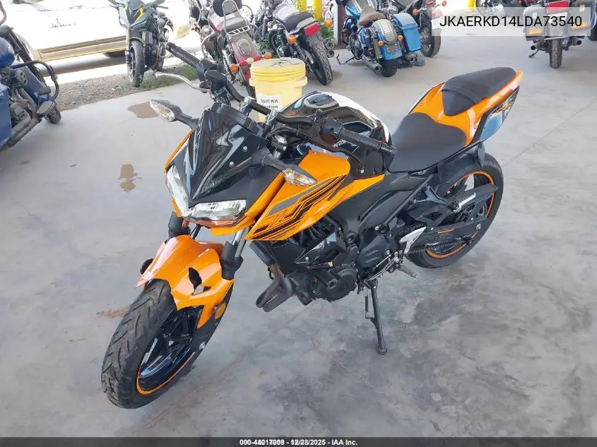 2020 Kawasaki Er400 D VIN: JKAERKD14LDA73540 Lot: 44017009