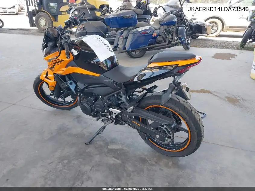 2020 Kawasaki Er400 D VIN: JKAERKD14LDA73540 Lot: 44017009
