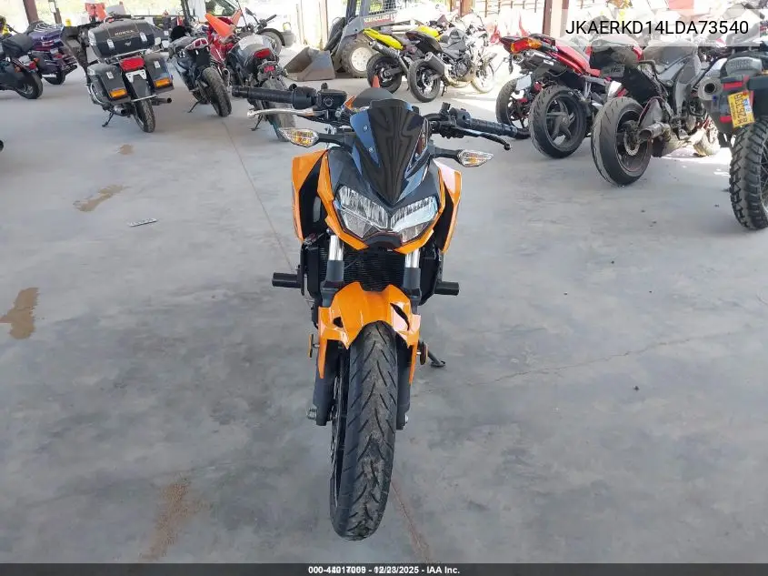 2020 Kawasaki Er400 D VIN: JKAERKD14LDA73540 Lot: 44017009