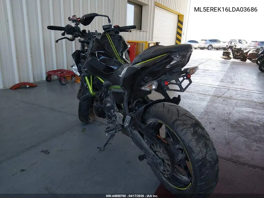2020 Kawasaki Er650 K VIN: ML5EREK16LDA03686 Lot: 44898768