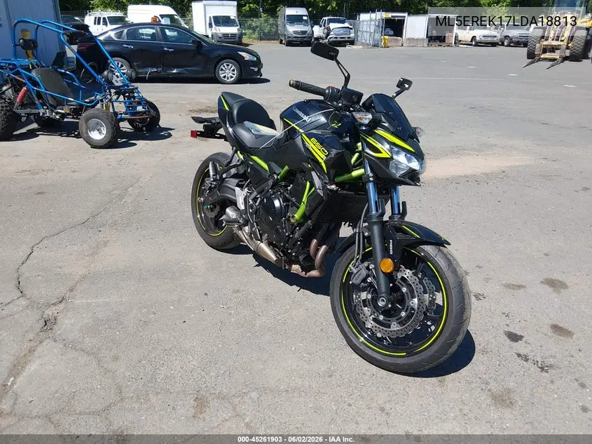 2020 Kawasaki Er650 K VIN: ML5EREK17LDA18813 Lot: 45261903