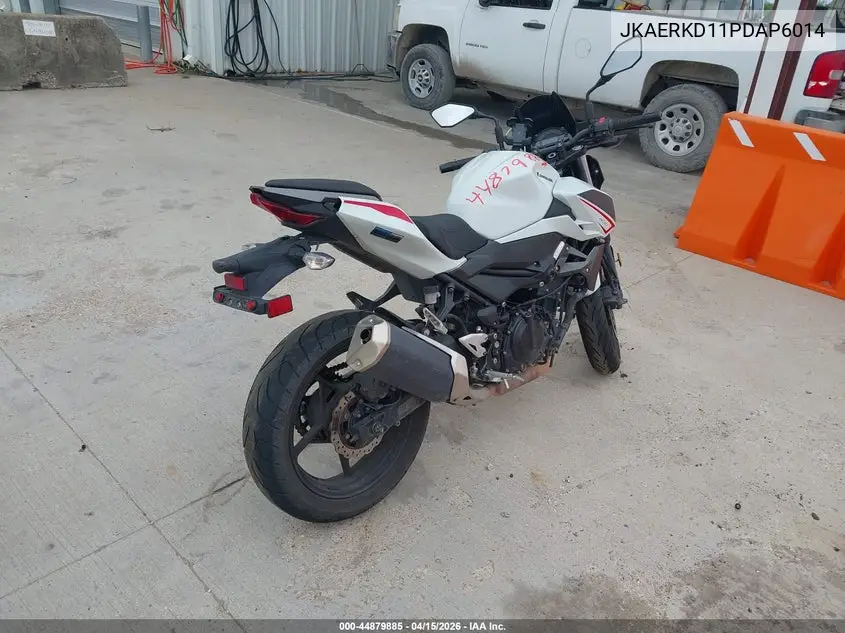 2023 Kawasaki Er400 D VIN: JKAERKD11PDAP6014 Lot: 44879885