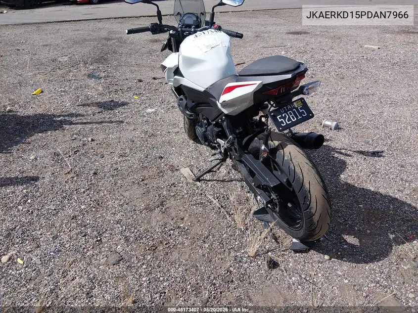 2023 Kawasaki Er400 D VIN: JKAERKD15PDAN7966 Lot: 45173407