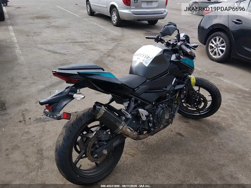 2023 Kawasaki Er400 D VIN: JKAERKD19PDAP6696 Lot: 45331898