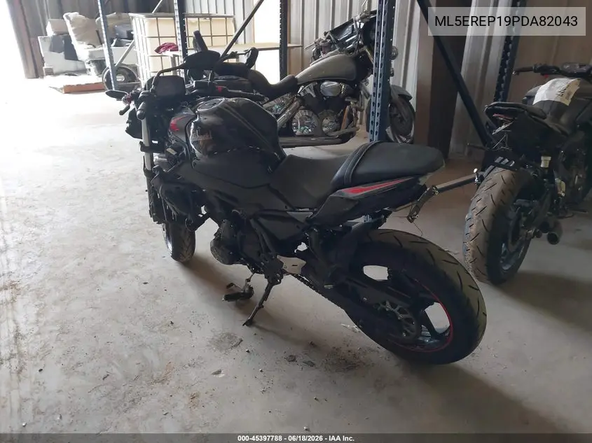 2023 Kawasaki Er650 P VIN: ML5EREP19PDA82043 Lot: 45397788