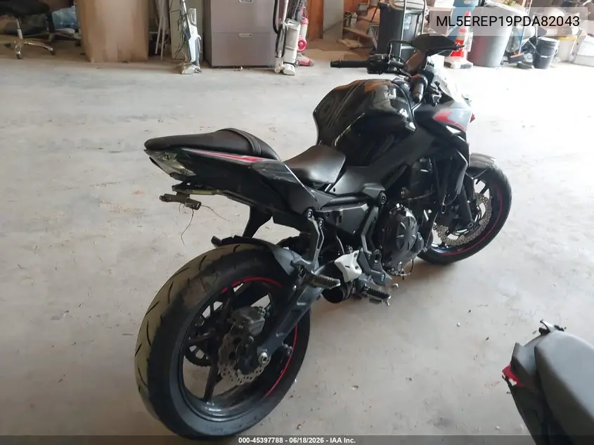 2023 Kawasaki Er650 P VIN: ML5EREP19PDA82043 Lot: 45397788