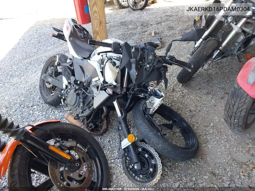 2023 Kawasaki Er400 D VIN: JKAERKD16PDAM0304 Lot: 45531169