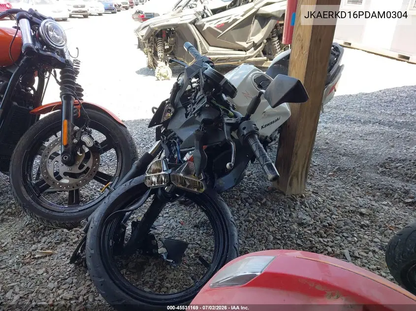 2023 Kawasaki Er400 D VIN: JKAERKD16PDAM0304 Lot: 45531169