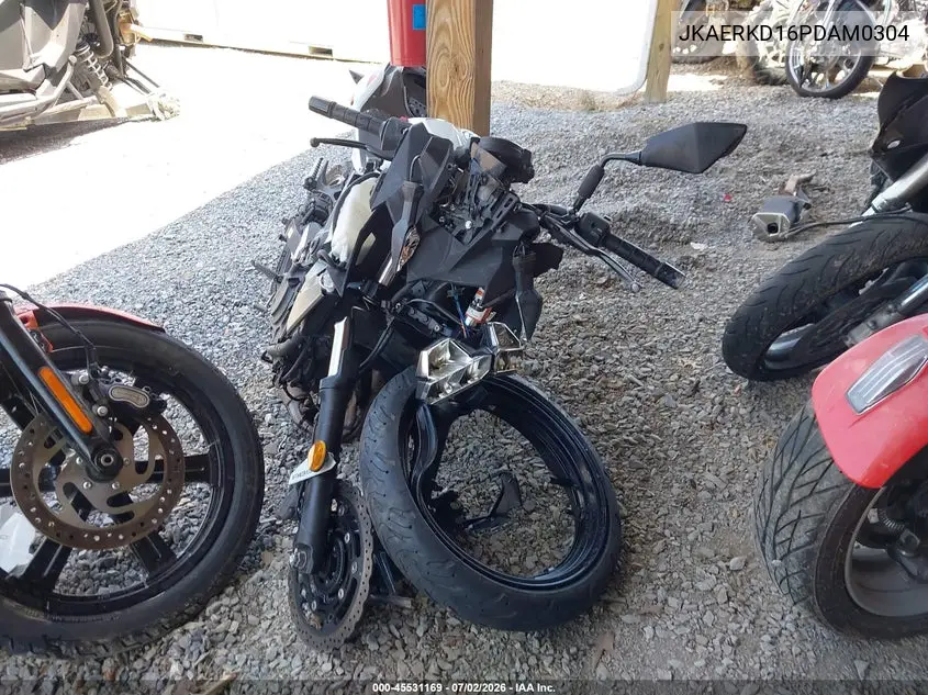 2023 Kawasaki Er400 D VIN: JKAERKD16PDAM0304 Lot: 45531169