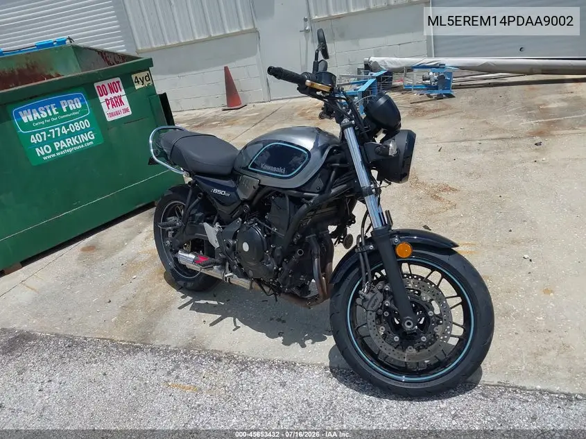 2023 Kawasaki Er650 M VIN: ML5EREM14PDAA9002 Lot: 45653432
