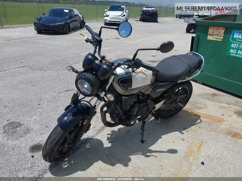 2023 Kawasaki Er650 M VIN: ML5EREM14PDAA9002 Lot: 45653432