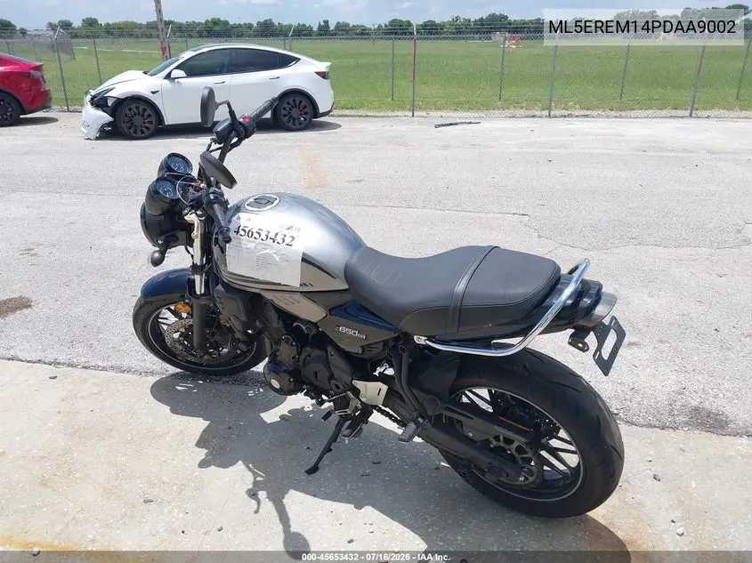 2023 Kawasaki Er650 M VIN: ML5EREM14PDAA9002 Lot: 45653432