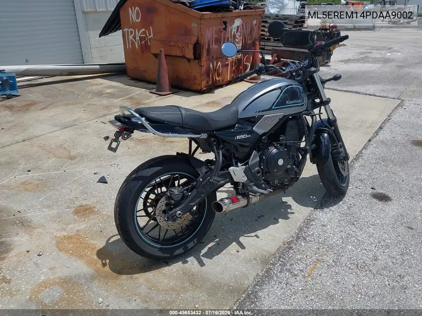 2023 Kawasaki Er650 M VIN: ML5EREM14PDAA9002 Lot: 45653432