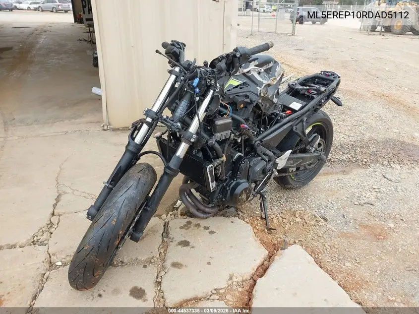 2024 Kawasaki Er650 P VIN: ML5EREP10RDAD5112 Lot: 44537335