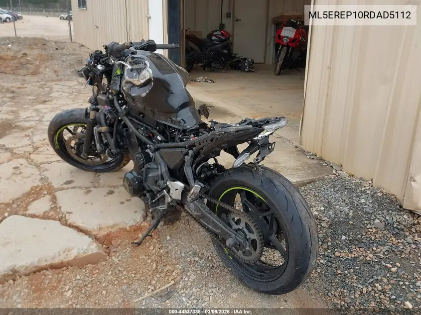 2024 Kawasaki Er650 P VIN: ML5EREP10RDAD5112 Lot: 44537335