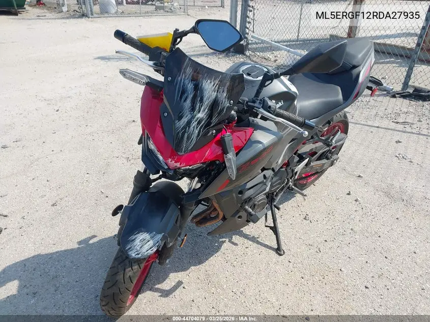 2024 Kawasaki Er500 VIN: ML5ERGF12RDA27935 Lot: 44704079