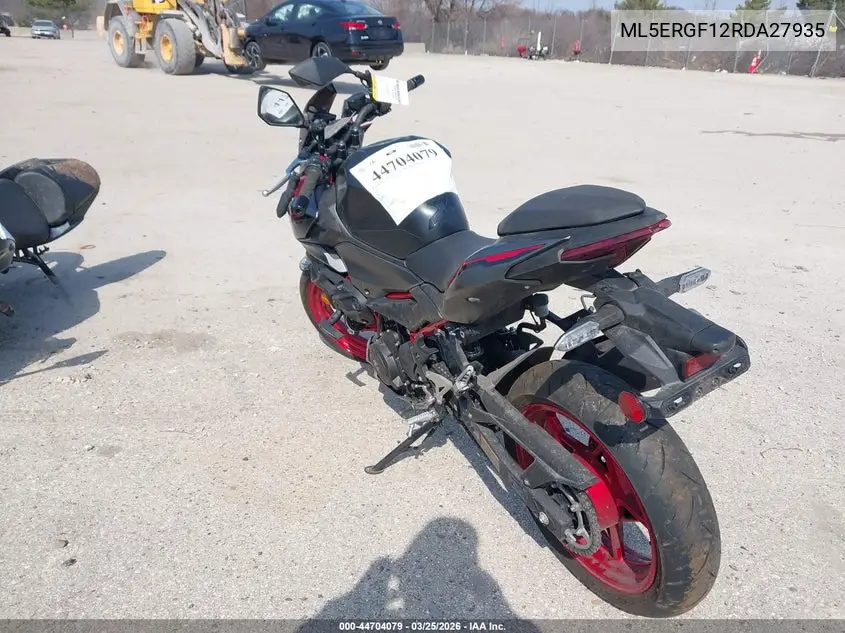 2024 Kawasaki Er500 VIN: ML5ERGF12RDA27935 Lot: 44704079