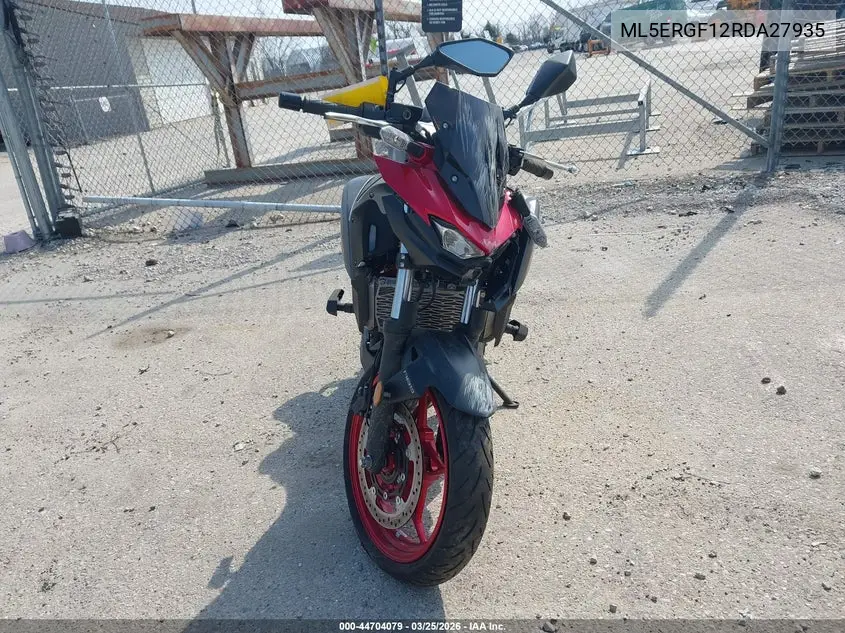 2024 Kawasaki Er500 VIN: ML5ERGF12RDA27935 Lot: 44704079