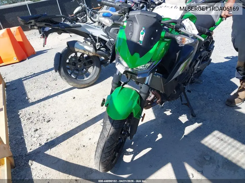 2024 Kawasaki Er500 VIN: ML5ERGE11RDA06169 Lot: 44896102
