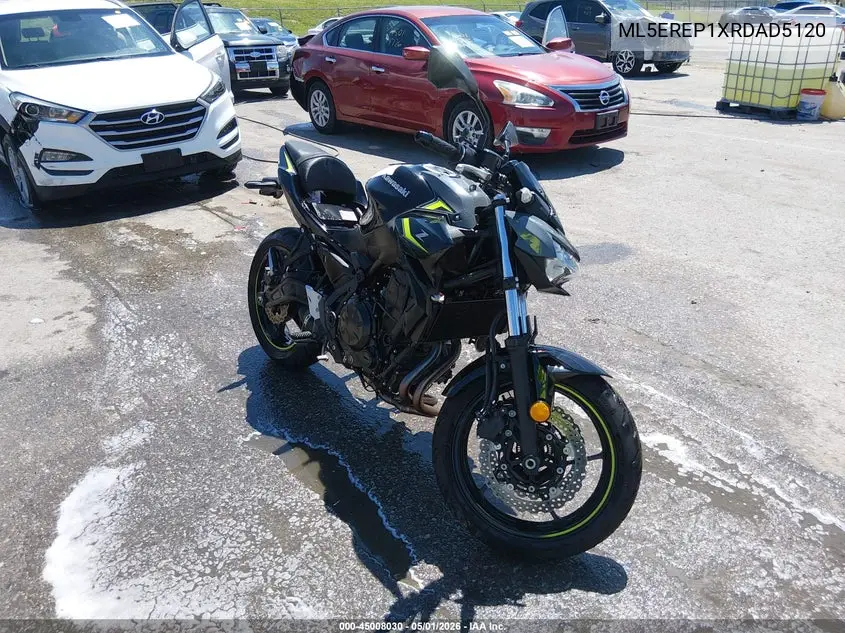 2024 Kawasaki Er650 P VIN: ML5EREP1XRDAD5120 Lot: 45008030
