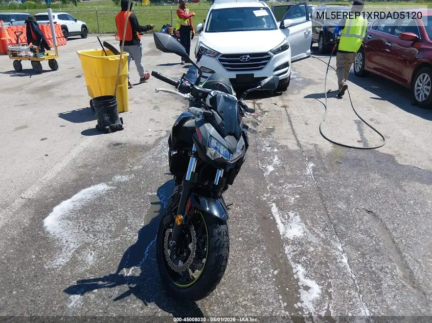 2024 Kawasaki Er650 P VIN: ML5EREP1XRDAD5120 Lot: 45008030