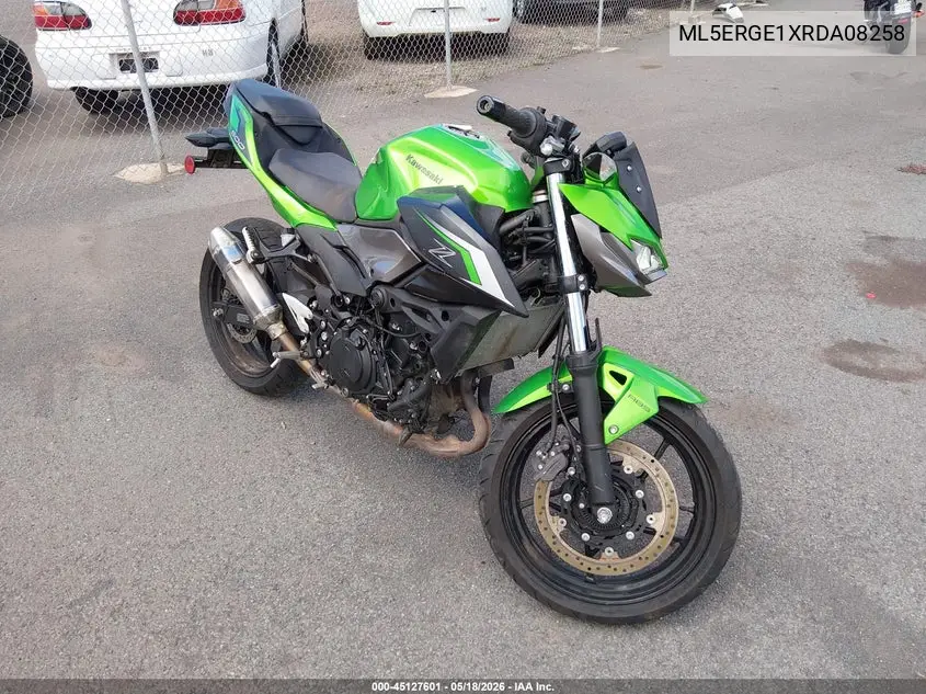 2024 Kawasaki Er500 VIN: ML5ERGE1XRDA08258 Lot: 45127601