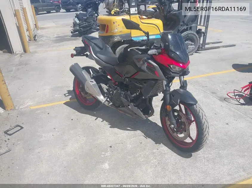 2024 Kawasaki Er500 VIN: ML5ERGF16RDA11169 Lot: 45327347