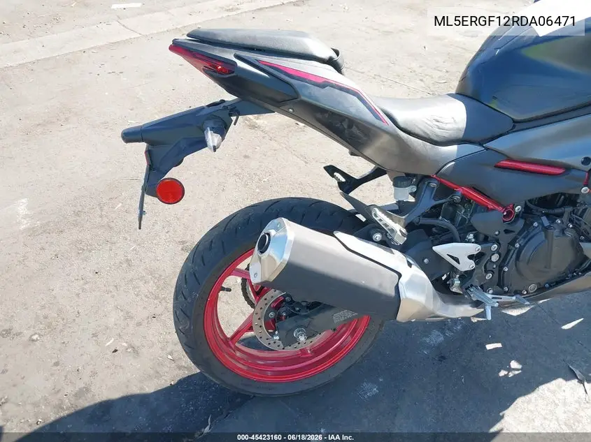 2024 Kawasaki Er500 VIN: ML5ERGF12RDA06471 Lot: 45423160