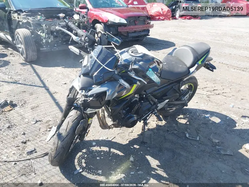 2024 Kawasaki Er650 P VIN: ML5EREP19RDAD5139 Lot: 45484004