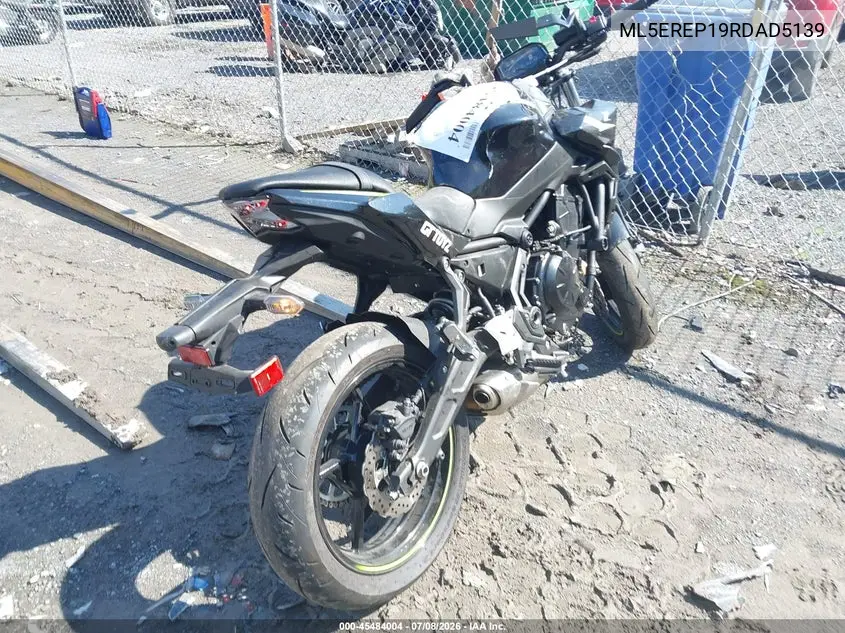 2024 Kawasaki Er650 P VIN: ML5EREP19RDAD5139 Lot: 45484004