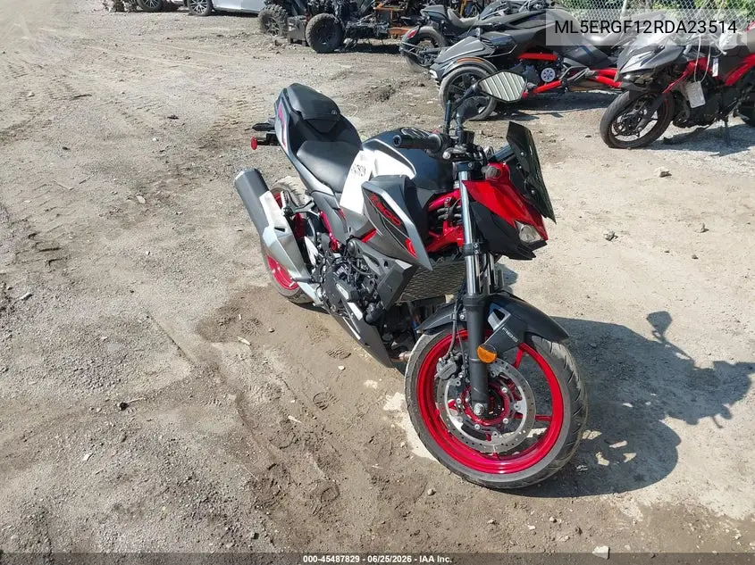 2024 Kawasaki Er500 VIN: ML5ERGF12RDA23514 Lot: 45487829