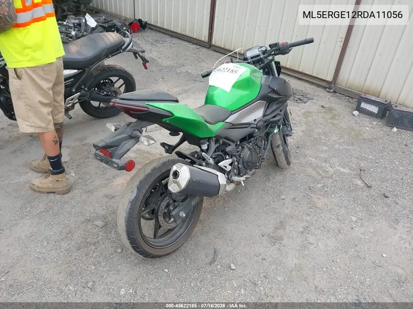 2024 Kawasaki Er500 VIN: ML5ERGE12RDA11056 Lot: 45622185