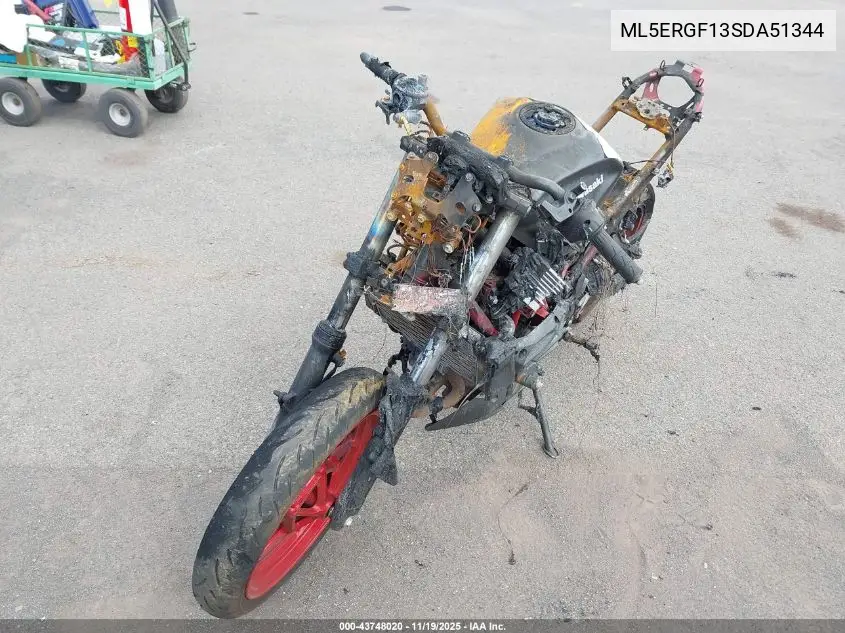 2025 Kawasaki Er500 VIN: ML5ERGF13SDA51344 Lot: 43748020