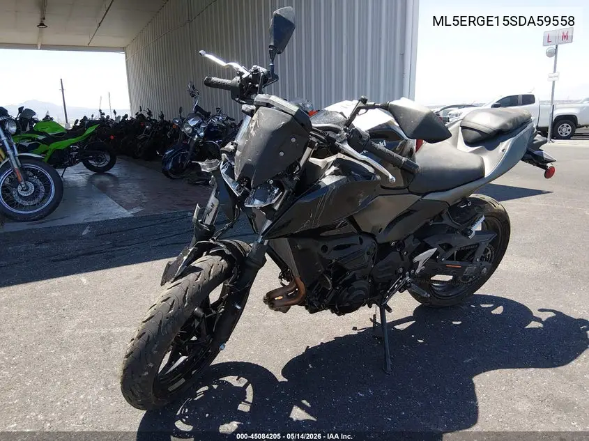 2025 Kawasaki Er500 VIN: ML5ERGE15SDA59558 Lot: 45084205