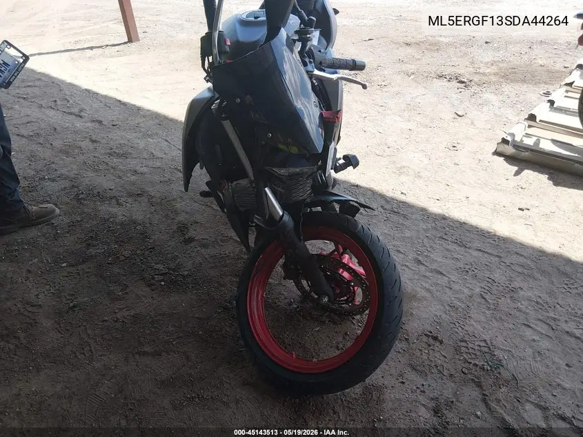2025 Kawasaki Er500 VIN: ML5ERGF13SDA44264 Lot: 45143513