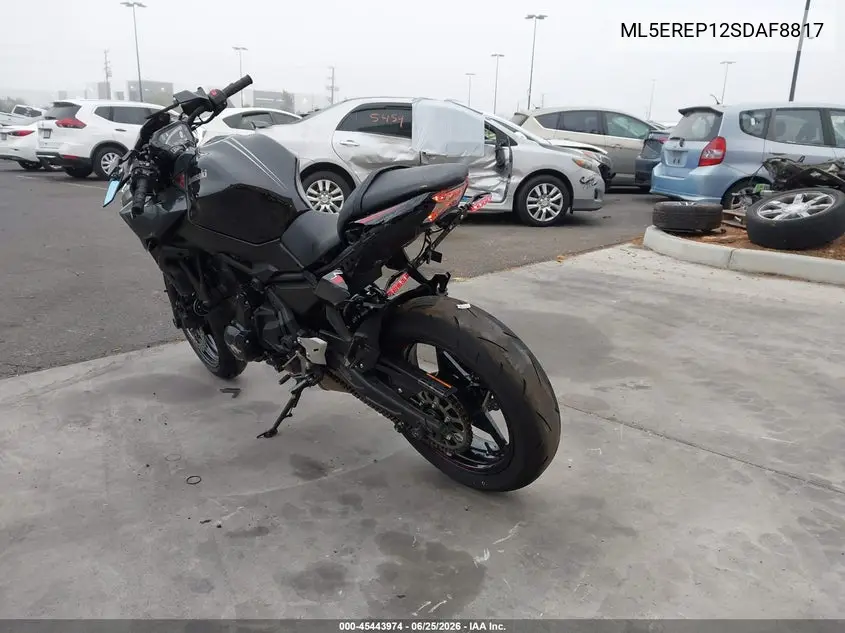 2025 Kawasaki Er650 P VIN: ML5EREP12SDAF8817 Lot: 45443974