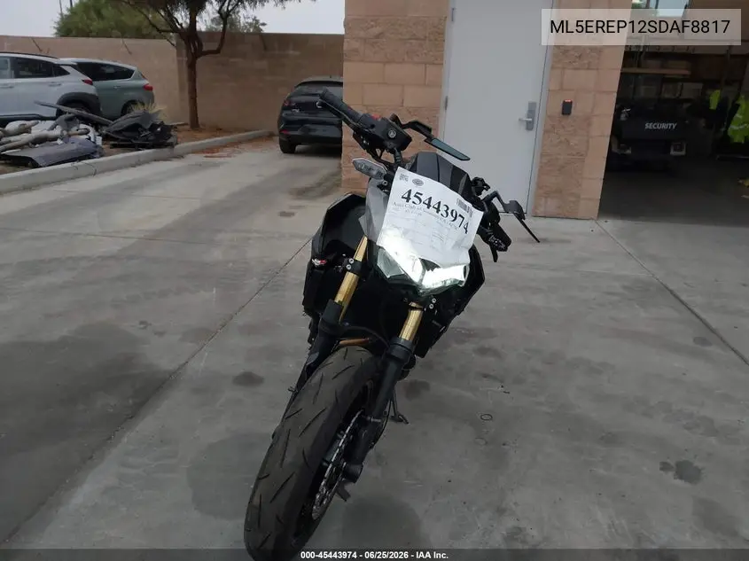 2025 Kawasaki Er650 P VIN: ML5EREP12SDAF8817 Lot: 45443974