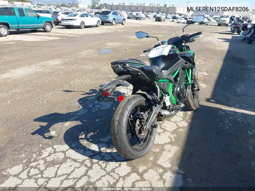 2025 Kawasaki Er650 N VIN: ML5EREN12SDAF8206 Lot: 45447400