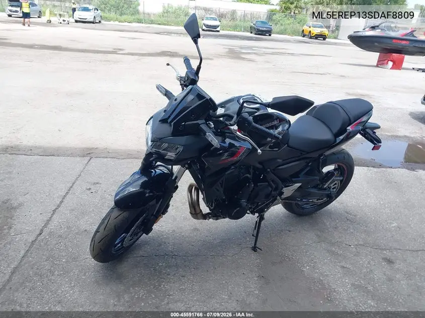 2025 Kawasaki Er650 P VIN: ML5EREP13SDAF8809 Lot: 45591766