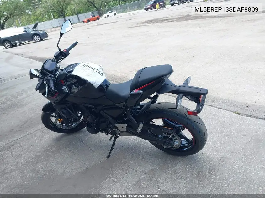 2025 Kawasaki Er650 P VIN: ML5EREP13SDAF8809 Lot: 45591766