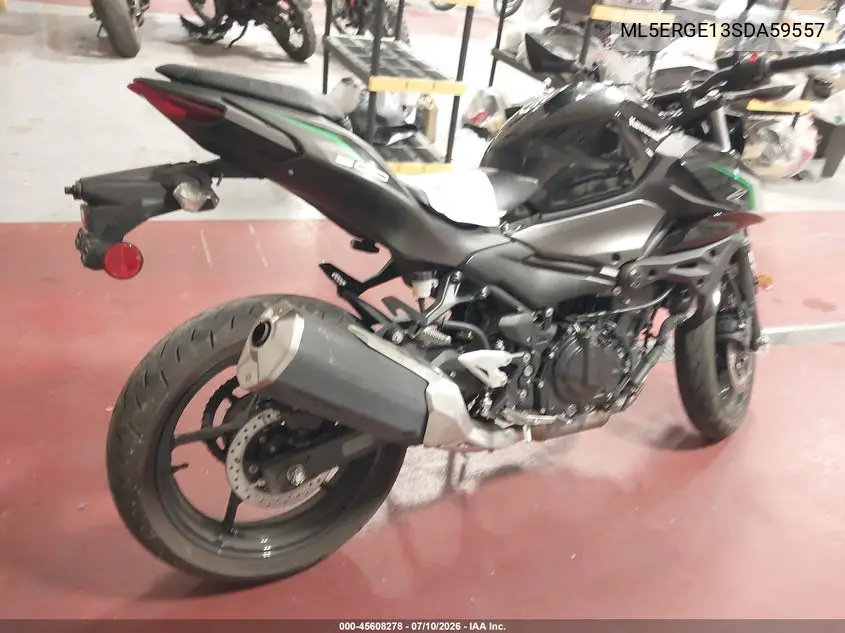 2025 Kawasaki Er500 VIN: ML5ERGE13SDA59557 Lot: 45608278