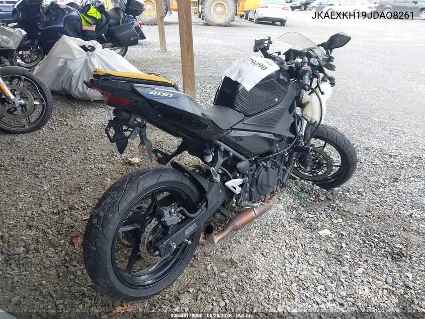 2018 Kawasaki Ex400 VIN: JKAEXKH19JDA08261 Lot: 45179090