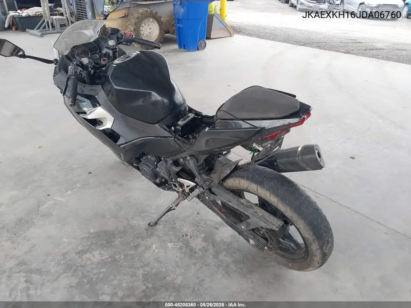 2018 Kawasaki Ex400 VIN: JKAEXKH16JDA06760 Lot: 45208360
