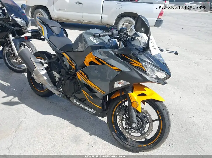 2018 Kawasaki Ex400 VIN: JKAEXKG17JDA03898 Lot: 45224726